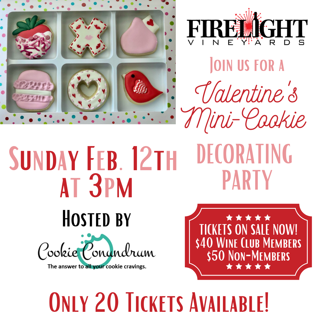 Product Image for Wine Club Member Cookie Decorating Party Ticket